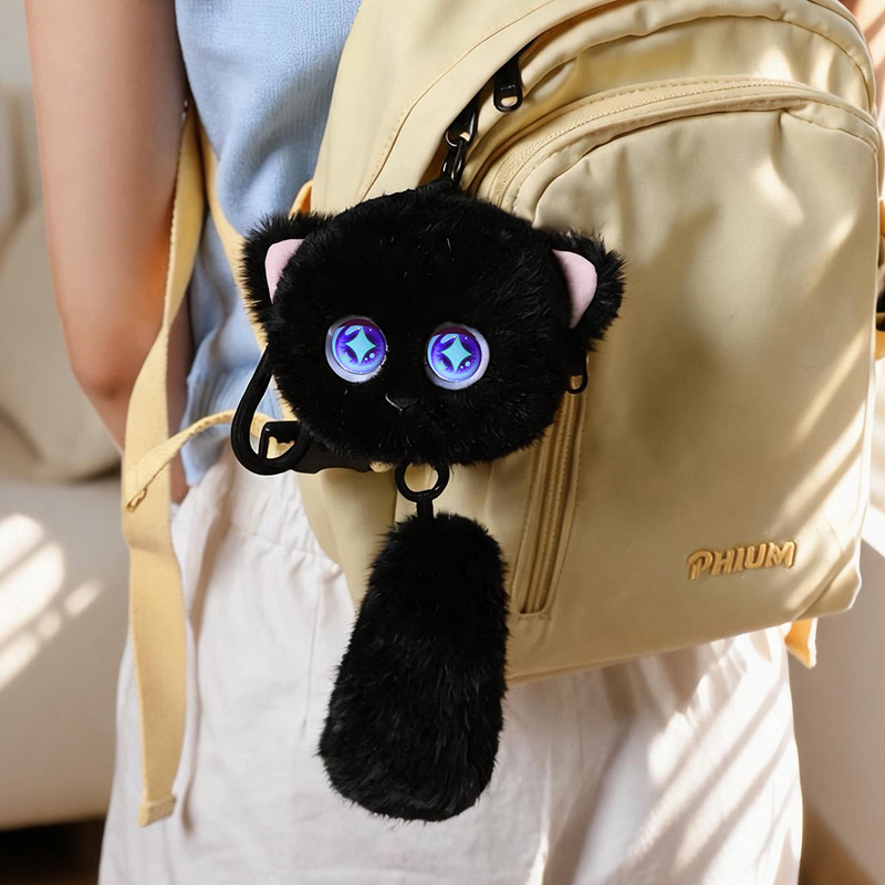 AI Cat Keychain product view 9